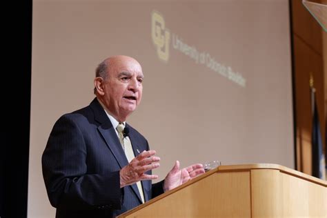 CU Boulder Chancellor Phil DiStefano announces retirement